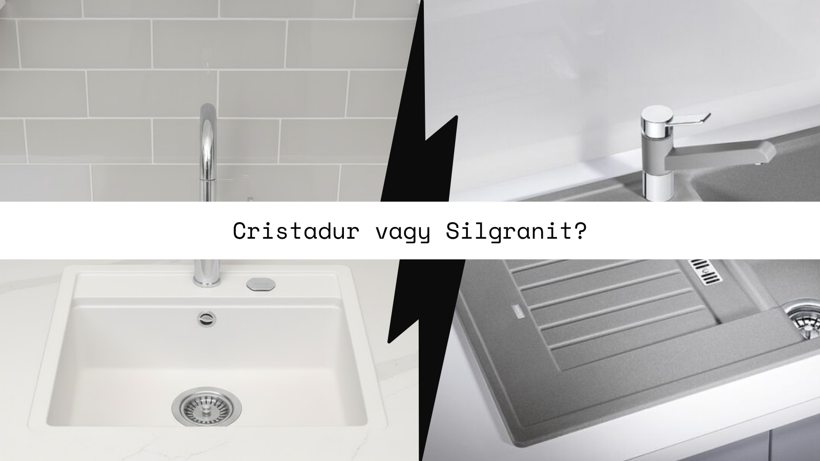 Cristadur vagy Silgranit? Két prémium gránit mosogató, és amit tudnod kell róluk vásárlás előtt