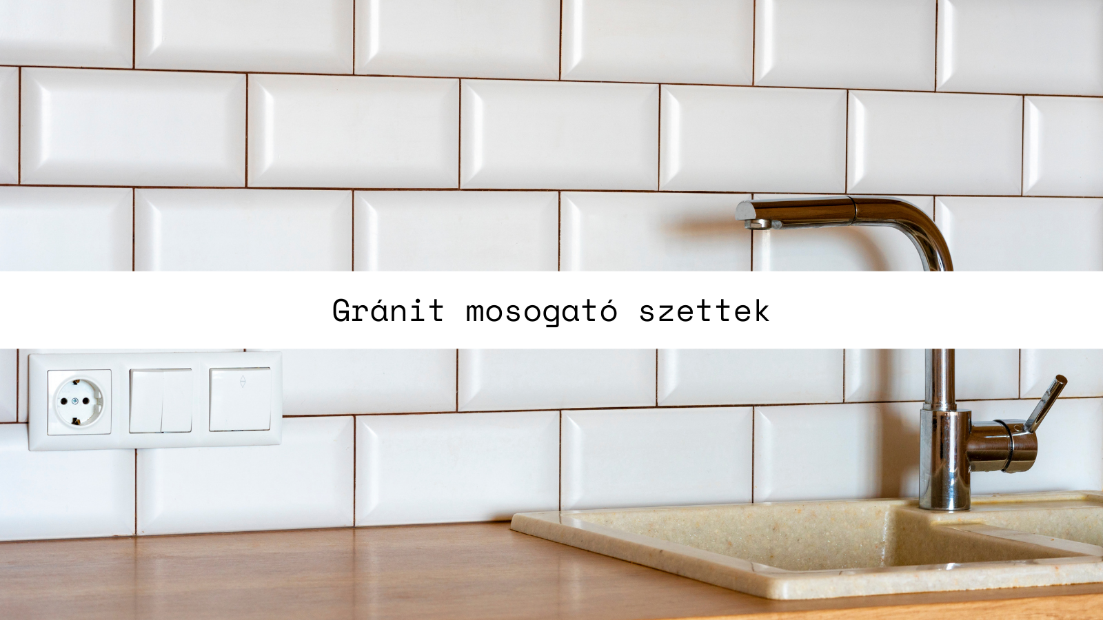 Gránit mosogatók csapteleppel szettben