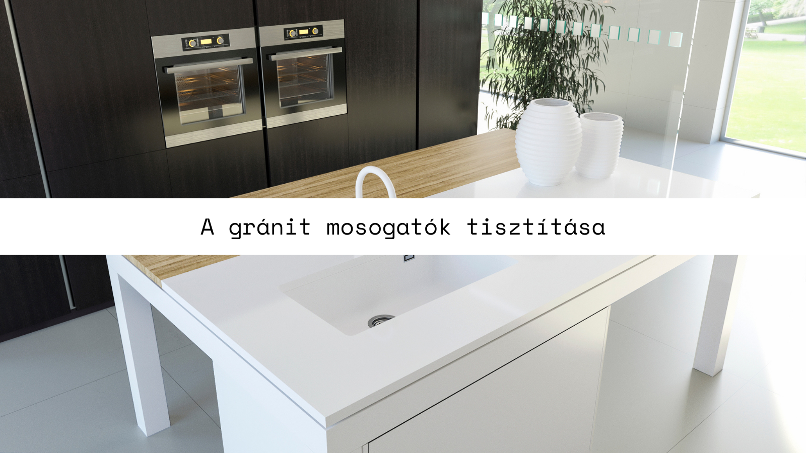 A gránit mosogató tisztítása: így csináld, hogy hatékony legyen!