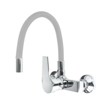 Flex konyhai fali csaptelep szürke