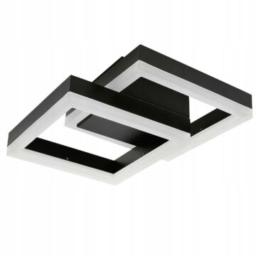 LEDLUX LX-933 mennyezeti, oldalfali lámpa, 32W, fekete LEDLUX LX-933 mennyezeti, oldalfali lámpa, 32W, fekete