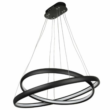 LEDLUX LX-931 függesztett mennyezeti lámpa,102W, 3000k-6000k, fekete LEDLUX LX-931 függesztett mennyezeti lámpa,102W, 3000k-6000k, fekete