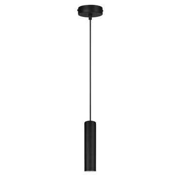 LEDLUX LX-1355 függesztett mennyezeti lámpa,1xGU10, fekete
