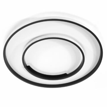 DOMENO ID-412 mennyezeti, oldalfali lámpa, 76W, fekete