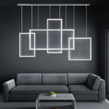 DOMENO ID-531 mennyezeti, függesztett lámpa, 75W, fehér DOMENO ID-531 mennyezeti, függesztett lámpa, 75W, fehér