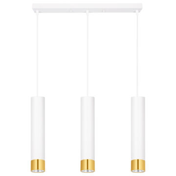 LEDLUX LX-1413 függesztett mennyezeti lámpa,3xGU10, fehér arany LEDLUX LX-1413 függesztett mennyezeti lámpa,3xGU10, fehér arany
