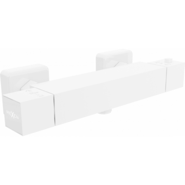 Mexen Cube termosztatikus csaptelep zuhanyhoz fehér