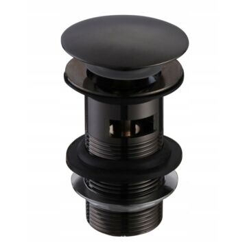 Gamma DZP-bk klik klak leeresztő mosdókagylóhoz fekete