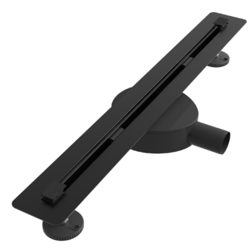 Proline lineáris padlóösszefolyó 60 cm, fekete Proline lineáris padlóösszefolyó 60 cm, fekete