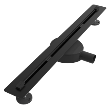 Proline lineáris padlóösszefolyó 70 cm, fekete Proline lineáris padlóösszefolyó 70 cm, fekete