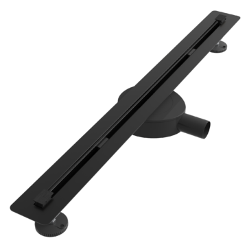 Proline lineáris padlóösszefolyó 80 cm, fekete Proline lineáris padlóösszefolyó 80 cm, fekete