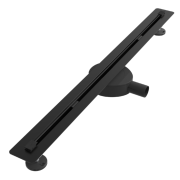 Proline lineáris padlóösszefolyó 90 cm, fekete