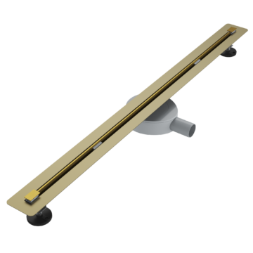 Proline lineáris padlóösszefolyó 100 cm, arany