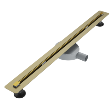 Proline lineáris padlóösszefolyó 90 cm, arany Proline lineáris padlóösszefolyó 90 cm, arany