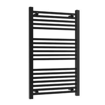 Törölközőszárító radiátor, szögletes, Proper 60cm x 100cm, fekete Törölközőszárító radiátor, szögletes, Proper 60cm x 100cm, fekete