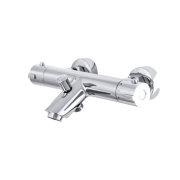 Blonde termosztatikus kádtöltő csaptelep króm