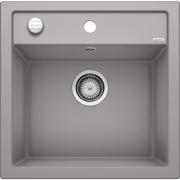 BLANCO DALAGO 5 Silgranit egymedencés gránit mosogató automata dugóemelő, szifonnal, szürke