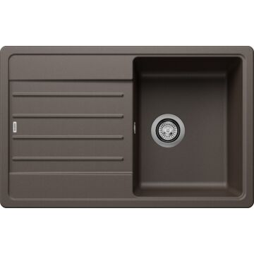 BLANCO LEGRA 45S Silgranit egymedencés csepegtetőtálcás gránit mosogató, szifonnal, kávébarna BLANCO LEGRA 45S Silgranit egymedencés csepegtetőtálcás gránit mosogató, szifonnal, kávébarna