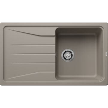 BLANCO SONA 5S Silgranit egymedencés csepegtetőtálcás gránit mosogató, szifonnal, tartufo