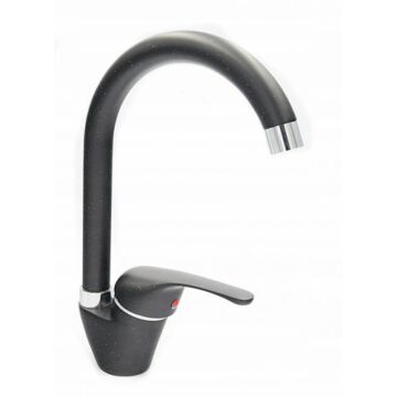 Rio konyhai csaptelep fekete-szemcsés Rio konyhai csaptelep fekete-szemcsés