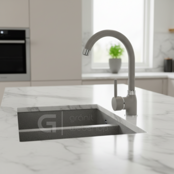 Beta konyhai csaptelep szürke