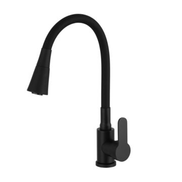 Flex 3000 konyhai csaptelep fekete