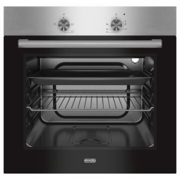 EVIDO PRIMO 62X statikus sütő, inox-fekete