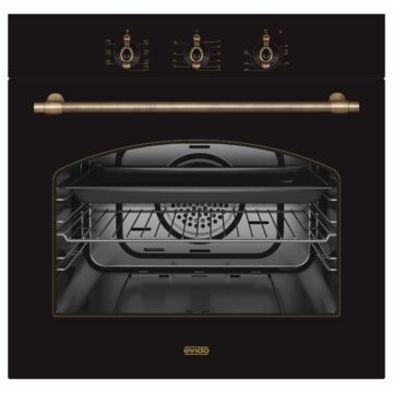 EVIDO RUSTIC-O 60A légkeveréses sütő, fekete