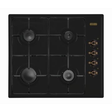 EVIDO RUSTIC-H 60A gáz főzőlap, antracit EVIDO RUSTIC-H 60A gáz főzőlap, antracit