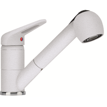 FRANKE NOVARA PLUS DOCCIA konyhai csaptelep fehér