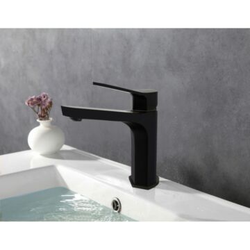 Lerma fürdőszobai mosdó csaptelep fekete