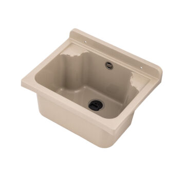 Manta mini fali kézmosó, szifonnal, bézs Manta mini fali kézmosó, szifonnal, bézs