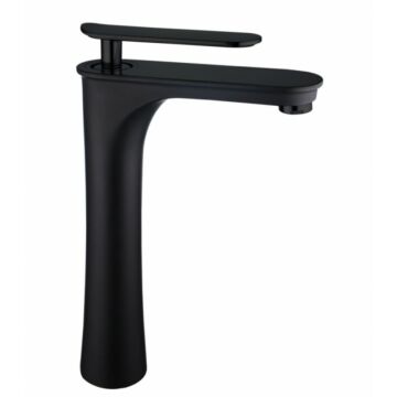 Trinity magasított fürdőszobai mosdó csaptelep fekete