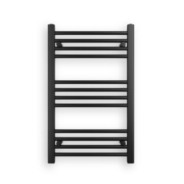 Törölközőszárító radiátor, Basic 50cm x 80cm, fekete