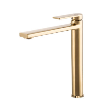 Rossa fürdőszobai mosdó csaptelep magas arany