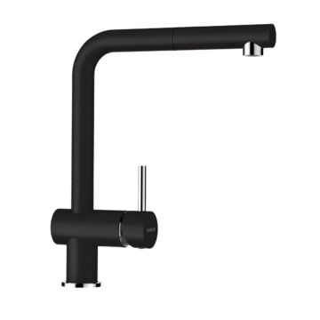 Schock Epos Ext konyhai csaptelep Cristalite Nero, fekete