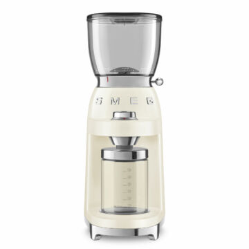 SMEG KÁVÉDARÁLÓ, 50-es évek retro design,150 W, bézs