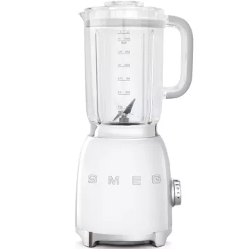 SMEG TURMIXGÉP, 50-es évek retro design, 1,5 liter, 800 W, 4 fokozat, 3 program, fehér SMEG TURMIXGÉP, 50-es évek retro design, 1,5 liter, 800 W, 4 fokozat, 3 program, fehér