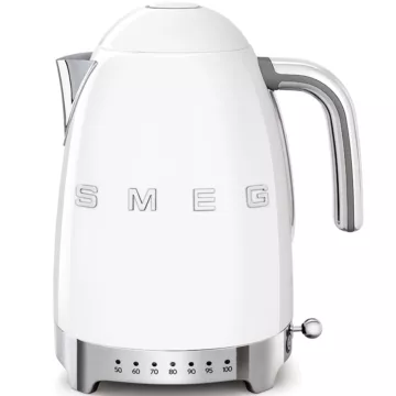 SMEG VÍZFORRALÓ, 50-es évek retro design, 1,7 liter, fehér