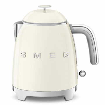 SMEG VÍZFORRALÓ, 50-es évek retro design, 0,8 liter, bézs