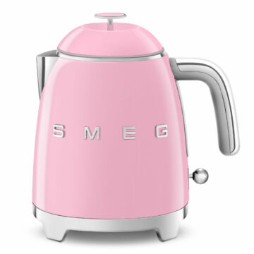 SMEG VÍZFORRALÓ, 50-es évek retro design, 0,8 liter, rózsaszín