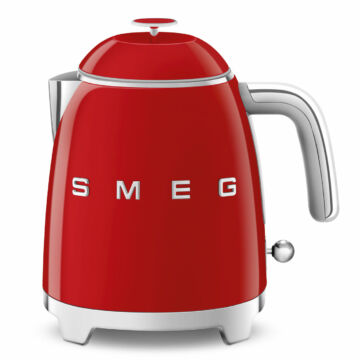 SMEG VÍZFORRALÓ, 50-es évek retro design, 0,8 liter, piros SMEG VÍZFORRALÓ, 50-es évek retro design, 0,8 liter, piros
