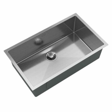 Stalowy S7545 egymedencés rozsdamentes acél mosogató, króm színben Stalowy S7545 egymedencés rozsdamentes acél mosogató, króm színben