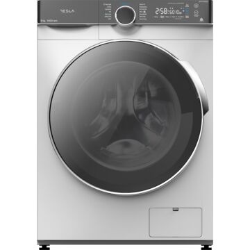 Tesla WF91490M elöltöltős mosógép 9kg, 1400f/p, fehér Tesla WF91490M elöltöltős mosógép 9kg, 1400f/p, fehér
