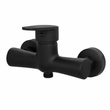 Cobi csaptelep zuhanyhoz matt fekete