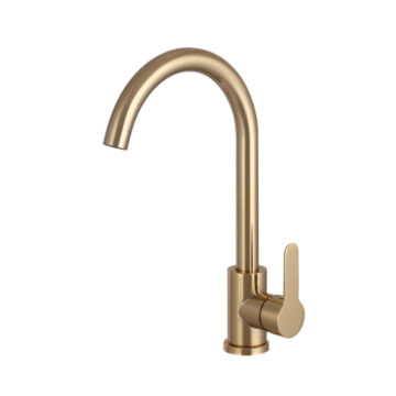 Deco konyhai csaptelep szálcsiszolt arany