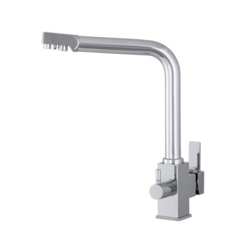 Nook három utas konyhai csaptelep, króm