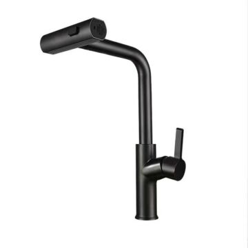 Rotary konyhai csaptelep fekete Rotary konyhai csaptelep fekete