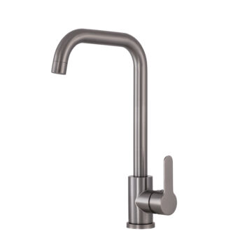 Steel konyhai csaptelep gunmetal