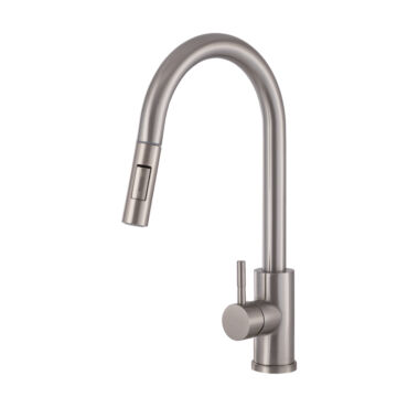 Taru Slim konyhai csaptelep inox